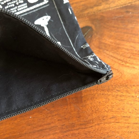 Lot 6 Handmade Zipper pouches bags Vintage Lot A - Picture 7 of 14